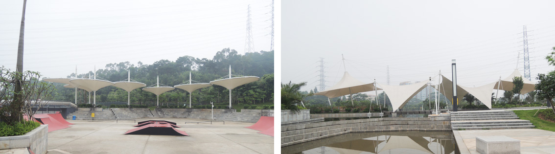 東莞黃旗山公園景觀(guān)膜結(jié)構(gòu)工程 東莞黃旗山公園景觀(guān)膜結(jié)構(gòu)工程